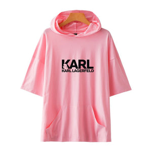 KARL LAGERFELD Pink T-Shirt