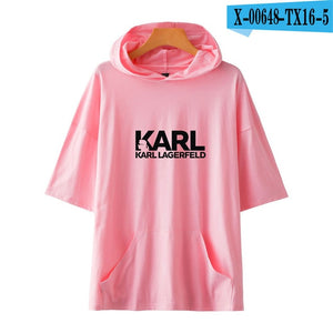 KARL LAGERFELD Pink T-Shirt