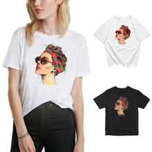 Load image into Gallery viewer, Print T-shirt White Cotton