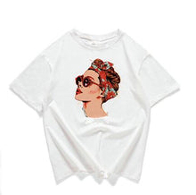 Load image into Gallery viewer, Print T-shirt White Cotton